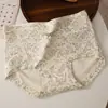 Ropa interior de algodón Clase A para niñas con estampado floral pastoral, 10A Antibacteriana, Entrepierna extendida, Suave, Amigable con la piel, Transpirable, Braguitas de cintura media