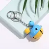 Llavero de Campana Bicolor de Caramelo Colores Contrastantes Colgante de Muñeca de Metal Accesorios para Bolsos Soporte Regalo para Parejas