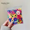 Gomas de Pelo de Colores para Niñas, Cintas para el Cabello de Niñas Pequeñas, Alta Elasticidad y Durabilidad Sin Dañar el Cabello, Diadema para Bebé