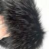 Gola de Pelo Sintético de Guaxinim Jaqueta Acolchoada Casaco de Algodão Casaco com Gola de Pelo Sintético Roupas Hanfu Acessórios para Roupas Fabricante Atacado