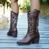 Outono 2026 Novo Tamanho Grande Botas Casuais Confortáveis para Mulheres Estilo Europeu e Americano Fashion Botas para Exterior Tamanho Único