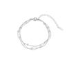 Pulseira Popular de Aço Titânio Transfronteiriça para Mulheres, Joia de Estilo Ins de Nicho, Pulseira de Joia de Comércio Exterior de Luxo Leve DIY