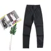 Calças Casuais de Algodão Lavado de Cintura Alta para Mulheres, Calças Longas Justas de Alta Elasticidade, Roupa de Trabalho Estilosa, Calças de Estilo Coreano para Mulheres