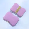 Bolsa para Sabonete, Esponja de Banho, Macia e Amiga da Pele, Bola de Banho Espumante e Delicada, Portátil com Alça Que Não Desmorona