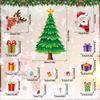 Ct494 Ímã de Geladeira Magnético Árvore de Natal da Amazon Rena do Papai Noel Decoração de Feriado Ímã Macio Adesivo Magnético