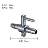 Tubo de oxigênio para aquário distribuidor de aço inoxidável bomba de oxigênio para aquário divisor de cobre niquelado com válvula válvula reguladora acessórios