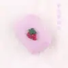 Estojo de Lentes de Contato para Miopia Desenho Makaron Celebridade da Internet Beleza Simples Lente de Contato Estojo Portátil Duplo com Clipe Ventosa Estojo de Cuidados