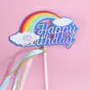 Decoraciones para Pastel del Día del Niño Adornos Topper de Cumpleaños Accesorios Inserts de Repostería de Princesa Escena de Cumpleaños de Princesa Elsa