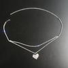 Explosões transfronteiriças amam corrente de cintura simples strass corrente dupla para o corpo balada sexy acessórios de moda corrente corporal
