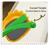 Óculos de Aniversário Divertidos de Desenho Animado para Crianças, Óculos de Sol Fofos em Formato de Dinossauro e Coelho, Acessórios Divertidos para Decoração de Festa a Fantasia, Adereços para Cabine de Fotos para Férias na Praia, Festa de Aniversário e Eventos Temáticos
