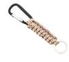 Sobrevivência Montanhismo Key Chain Sete núcleos Guarda-chuva Corda Tecido à mão Chaveiro para montanhismo ao ar livre e Camping salva-vidas