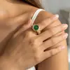 Anillo de Reloj Pequeño de Oro de Venta Caliente Transfronterizo para Mujer, Diseño de Lujo Ligero de Nicho de Instagram, Anillo de Reloj 520 Incrustado de Diamantes, Regalo del Día de San Valentín