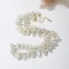 Collar de Grava de Ágata de Cristal Natural al por Mayor, Cuentas de Ágata de Cristal de Piedra Natural de Forma Irregular, Cuentas Sueltas