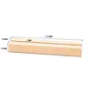 Luz de Noche Táctil de Madera DIY Base Acrílica Luminosa Luz de Noche de Madera de Caucho Base Luminosa LED Modelo de Carga