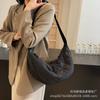Bolso Bandolera Tipo Dumpling de Gran Capacidad Nuevo Otoño e Invierno 2026, Bolso de Hombro Acolchado Casual de Moda, Bolso de Viaje de Alta Gama para Mujer