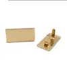 Accesorios de Ferretería para Equipaje Etiqueta en Blanco 40*20 Etiqueta de Aleación Bolsa Caja de Regalo Cartera Hebilla Decorativa Etiqueta de Mochila