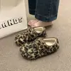 Zapatos Birkenstock 2025 Zapatos de Algodón Zapatos Grises Peludos Ropa Exterior Cálida 3cm Nuevo Estilo Forrados de Lana Otoño e Invierno Aumento Interno Forrados de Lana
