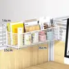 Estante de Almacenamiento para Escritorio de Oficina Artículos de Oficina Organizador de Estación de Trabajo para Chicas Estante Colgante de Pared Cesta Colgante para Dormitorio