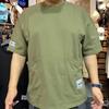 Camisa Masculina de Manga Curta, Marca Tendência, Verão Caimento Solto, Mangas Três Quartos, Novo Estilo 2025, Tendência Celebridade da Internet, Blusa Simples Estampada