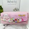 Estuche para Lápices Kuromi Estilo Japonés de Alta Calidad Stitch Dibujos Animados Caja de Papelería de Doble Capa Estuche para Lápices de Niños Papelería para Lápices Estuche para Lápices