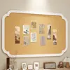 Tablero de Fieltro Autoadhesivo Sin Taladrar Pegatinas de Pared Fondo de Pared para Fotos de Entrada Tablero de Fondo Marco de Fotos Decoración de Pared Tablero de Mensajes Pared Cultural