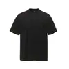 Camiseta de Moda Versátil Bordada de Manga Corta Pesada Estilo Americano Nuevo Verano 2026 para Hombres y Mujeres, Camisa de Media Manga de Marca de Moda para Parejas