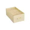 Caja de Almacenamiento de Tela para Ropa Pantalones Cajón Organizador de Ropa Caja de Almacenamiento de Ropa Caja de Almacenamiento Plegable
