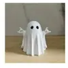 Artesanía Creativa de Resina Transfronteriza Decoración de Halloween Diablo Fantasma Dedo Medio Dibujo Animado Lindo Decoración Creativa de Escritorio