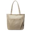 Bolsa Casual de Gran Capacidad Estilo Coreano Verano 2025 Nueva Bolso de Hombro Único Bolso de Axila Bolso de Tutoría de Color Puro de Nicho Bolso Tote para Mujer