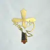 Adorno para pastel de cruz de paloma de la paz estilo ins transfronterizo para comunión, bautizo de bebé y decoración de fiesta
