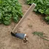 Enxadinha Doméstica Plantio de Vegetais Ferramentas de Jardim Agrícolas Escavação Abrangente de Brotos de Bambu Pá Multifuncional Antiga Pesca de Trigo ao Ar Livre Taibaobao