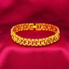 Pulseira boss feminina corrente tanque colar corrente de terno colar de peça única ouro de areia do Vietnã corrente feminina atacado