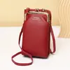 2026 Nueva Moda Estilo Vertical Bolso para Teléfono Móvil de Mujer, Versión Coreana, Gran Capacidad, Cartera para Teléfono de Hombro Cruzado Individual al por Mayor