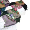 Chal Estilo Étnico Cheongsam con Bufanda Bufanda Cuadrada Grande Estampada Rusa Turbante Suministro Transfronterizo Fabricante Mayorista