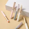 Mini Pincel Labial de Cabo Curto Pincel para Batom Portátil Cabeça Redonda Pincel para Corante Labial Pincel Corretivo Ferramenta Única de Beleza