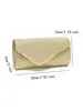 Bolso de Mano Elegante y Versátil para Fiestas y Bailes, Elegante para Banquetes y Bodas, Combinado con un Bolso Cruzado Plateado