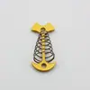 Pasarela de tablones de madera para exteriores Clavos para suelo Fijación de tienda Cuerda a prueba de viento Clavos de espina de pescado de aleación de aluminio Muelle de resorte para toldo Clavos para juntas de piedra de cubierta