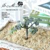 004 Cabeza de Flor de Planta Suculenta Verde Afelpada Suministros Creativos para Bricolaje Accesorios para Colgar en la Pared Decoración de Flores para el Hogar Planta Verde Shangyi
