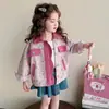 Jaqueta Infantil Primavera Outono 2026 Nova Crianças Estilosas Roupas de Primavera Cardigã Bebê Moda Outono Jaqueta Casual Top