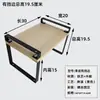Organizador de Almacenamiento de Mesa Estantes de Cocina Impresora Simple Minimalista Doble Capa Capa Única Estante de Gabinete Condimento