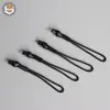Tubo termorretráctil negro cabeza de tiro cuerda de tiro cola de tiro cuerda para equipaje ropa funda de PVC cordón al por mayor en stock