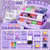 Nova versão conjunto completo de ferramentas, kit de material DIY com miçangas de fusão, pacote suplementar, caneta para miçangas, placa para miçangas, caixa para miçangas atacado
