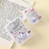 Nuevos Estuches de Lentes de Contacto de Dibujos Animados, Dos Pares en un Set, Caja Compañera de Lentes de Belleza de Alto Valor, Caja de Almacenamiento y Cuidado, Mayoreo