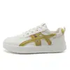 Hl711 Sapatos Brancos de Sola Grossa para Mulheres, Novo Modelo Primavera e Outono 2026, Modernos e Versáteis, Tênis Casuais Respiráveis para Estudantes