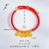 Tienda de Oro Puzuo Mismo Estilo Pulsera de Paz y Alegría con Cuentas de Transferencia DIY Hecho a Mano Ajustable Pulsera para Mujer