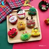 Nueva Decoración Navideña Muñeco de Peluche Accesorios Diseño Original Muñeco de Nieve Alce Cascabel Broche Zapato Calcetines E18