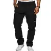 Calça de Trabalho Casual Esportiva Tapered Hip-Hop Masculina Tática de Estilo Europeu e Americano da Amazon, Solta, com Múltiplos Bolsos, Retrô