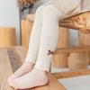Leggings de Algodón de Color Sólido para Primavera y Otoño, Pantalones Cortos de Encaje para Otoño, Ropa Exterior, Pantimedias Base para Niñas