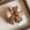 Goma para el pelo estilo coreano para mujer, simple con volantes plisados, vintage, francesa, dulce, de lujo ligero, con temperamento, estilo Melade, liga para el pelo