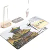 Lanzhai Guofeng fieltro pad caligrafía y pintura mouse pad caligrafía y pintura pad creativo marea nacional antiguo caligrafía escritura pad borde bloqueado engrosado